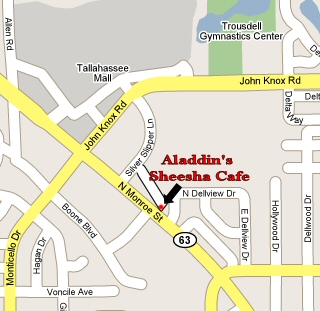 Aladdin's Sheesha Cafe Tallahassee Florida