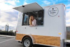 Frother's Daughter mobile coffee truck in Tallahassee